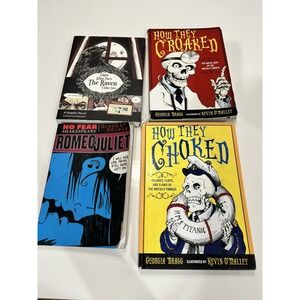 Collection Of Books: How They Choked, How They‎ Croaked, The Raven, Romeo Juliet